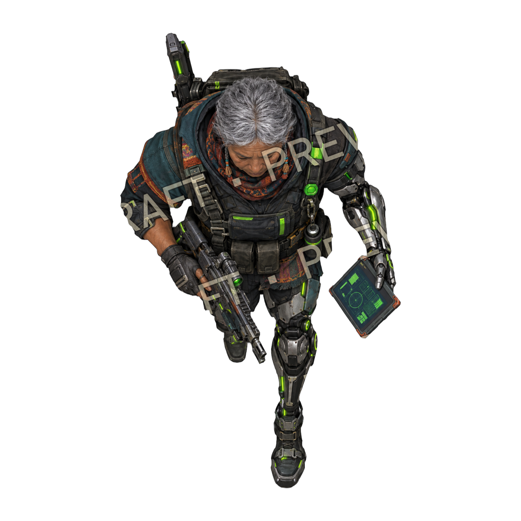 Cyberpunk Ai Hunter And Rescue Teams product preview 5