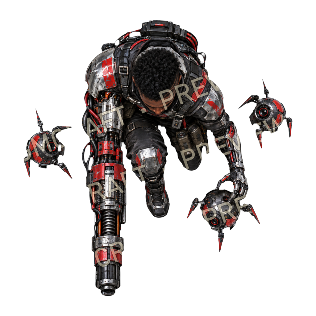 Bit Buster top-down token preview