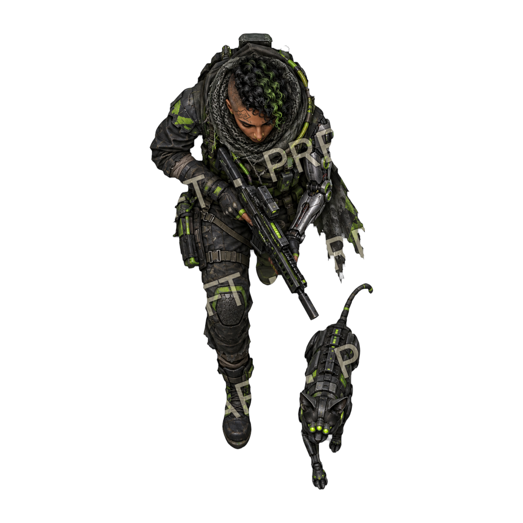 Shadow Stalker top-down token preview