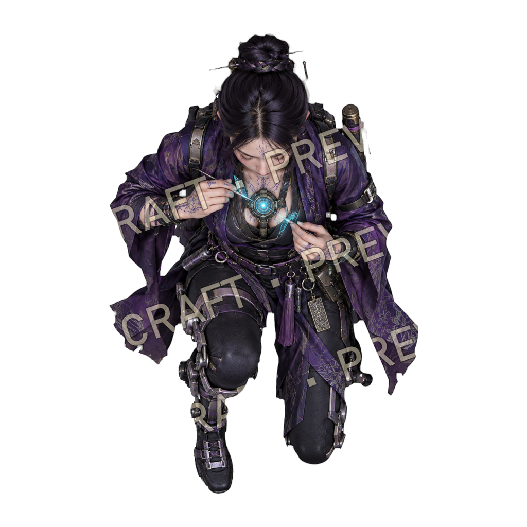 Aperçu du token vu du dessus de l’artiste Mira Sato