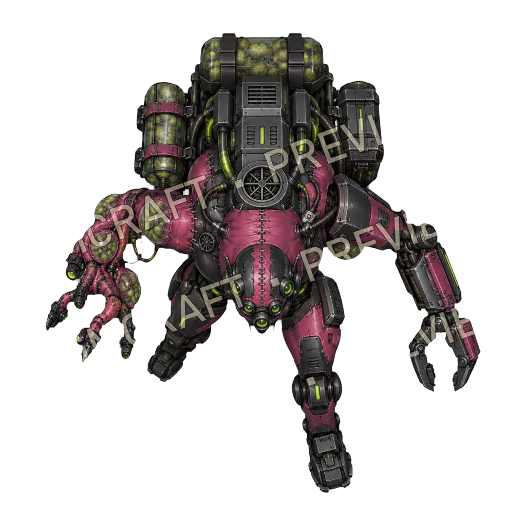 Spore Carrier top-down token preview
