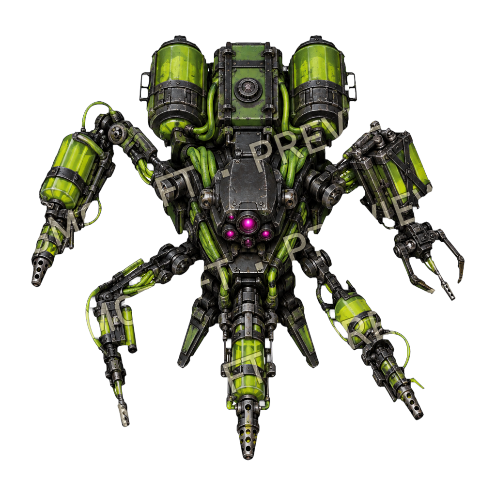 Chem Sprayer top-down token preview