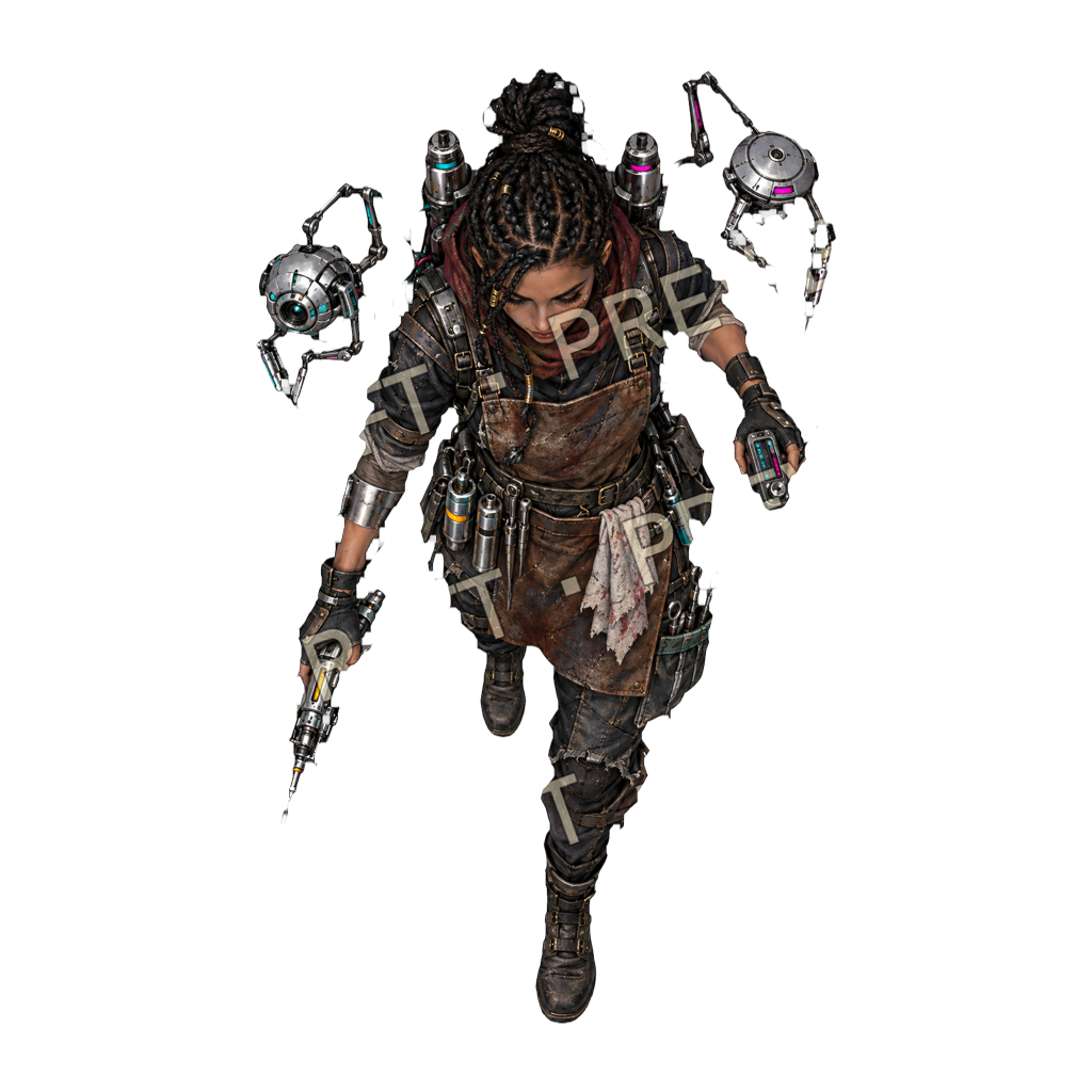 Aperçu du token vu du dessus Flesh Forge