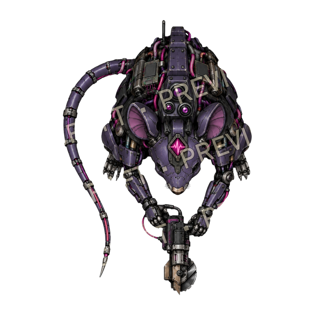 Pulse Rat top-down token preview