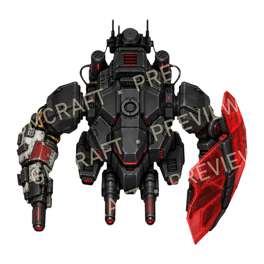 Shield Wall top-down token preview