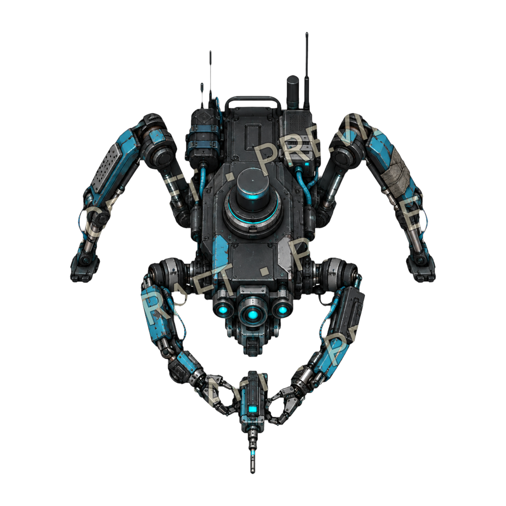 Aperçu du token vu du dessus : bot de reconnaissance