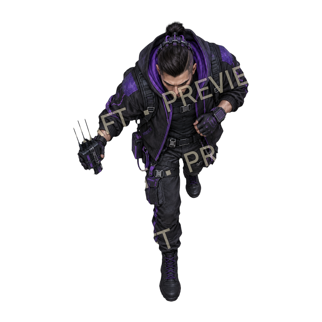 Corporate Defectors Lucas Thorne top-down token preview