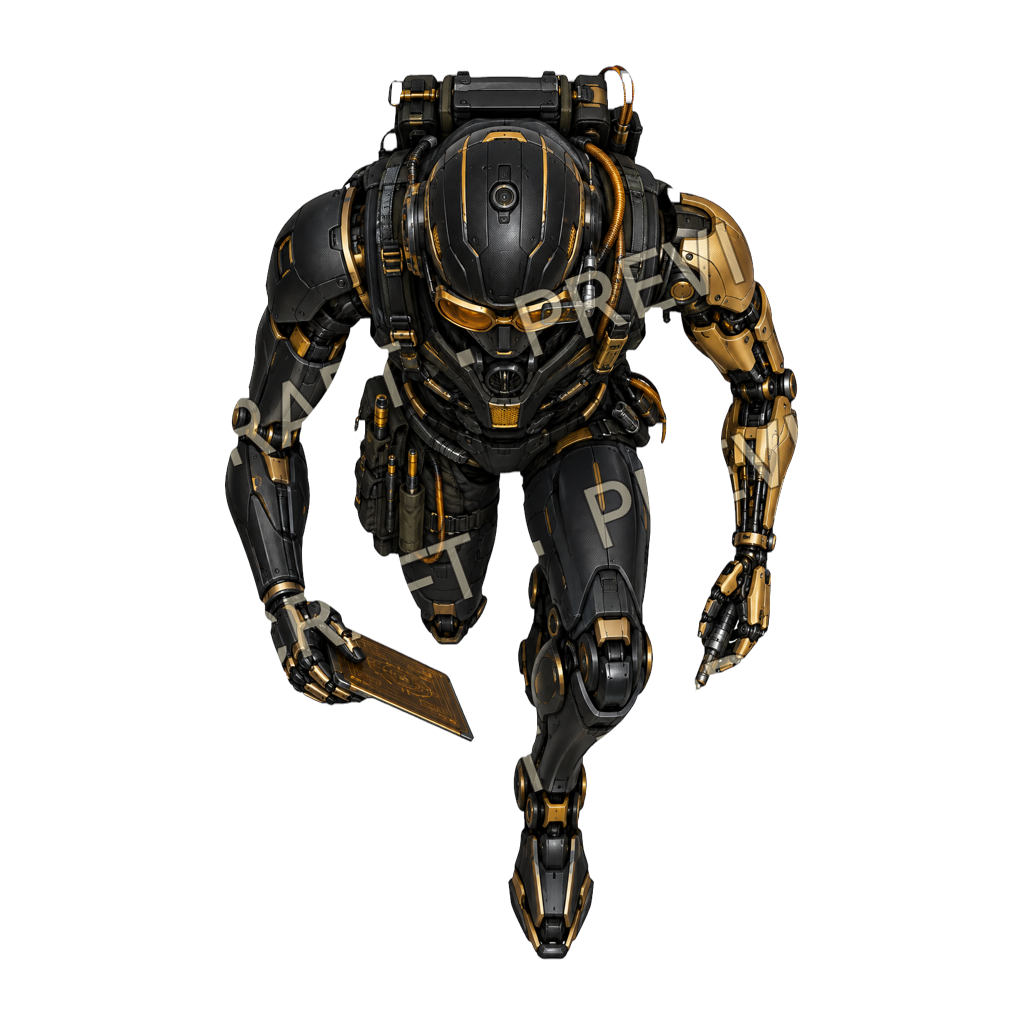 Cyberpunk Corporate Executive Androids product preview 6