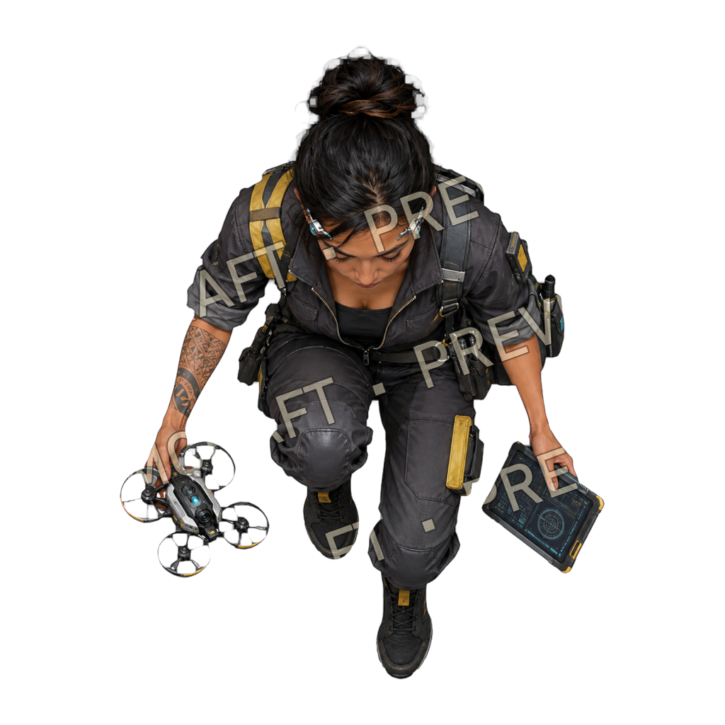 Corporate Sofia Ruiz top-down token preview