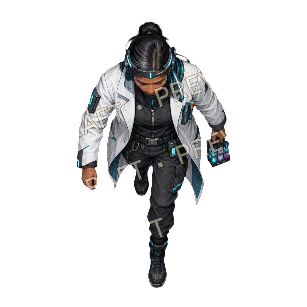 Aperçu du token vu du dessus de Corporate Scientists Iris West