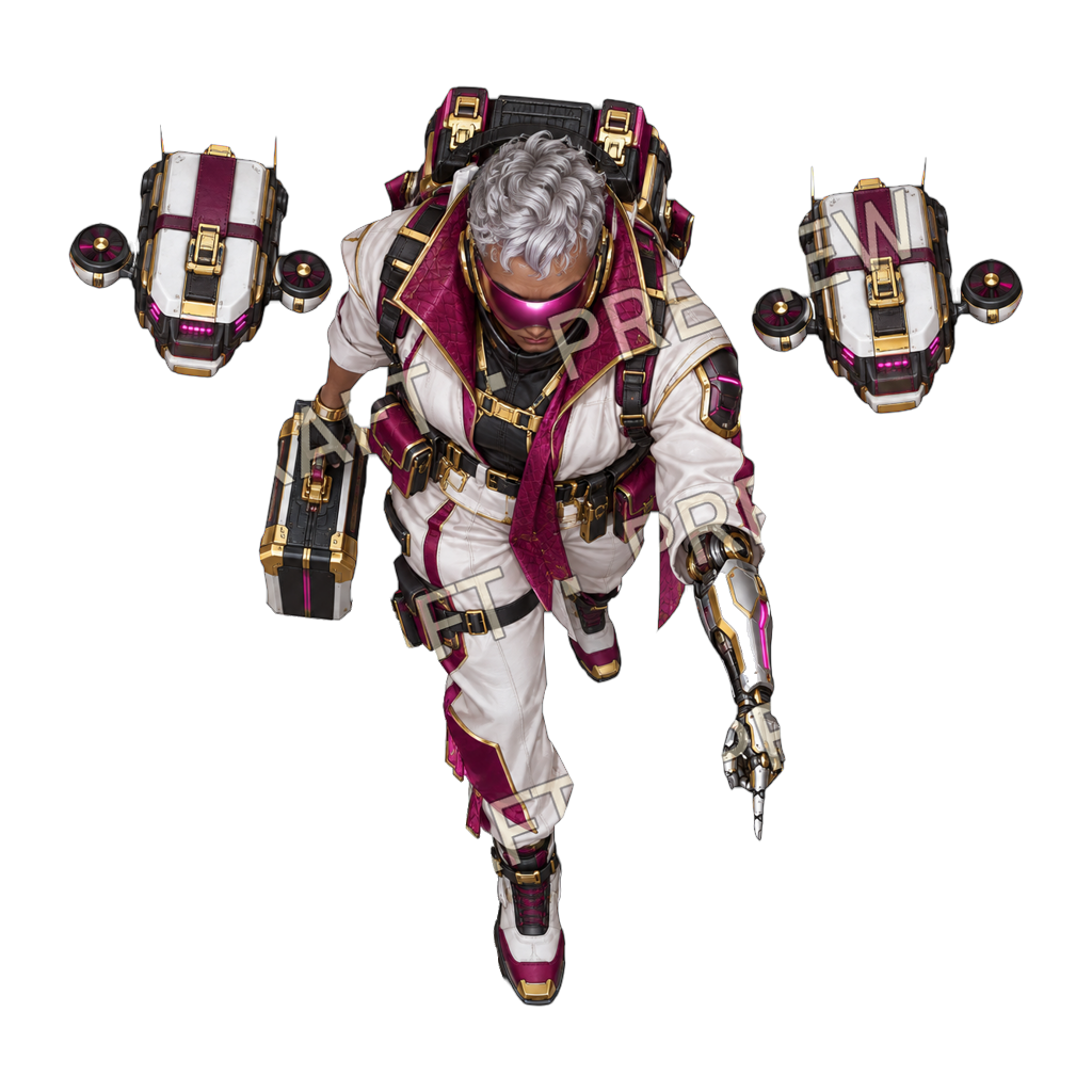 Couriers Mira Sato top-down token preview