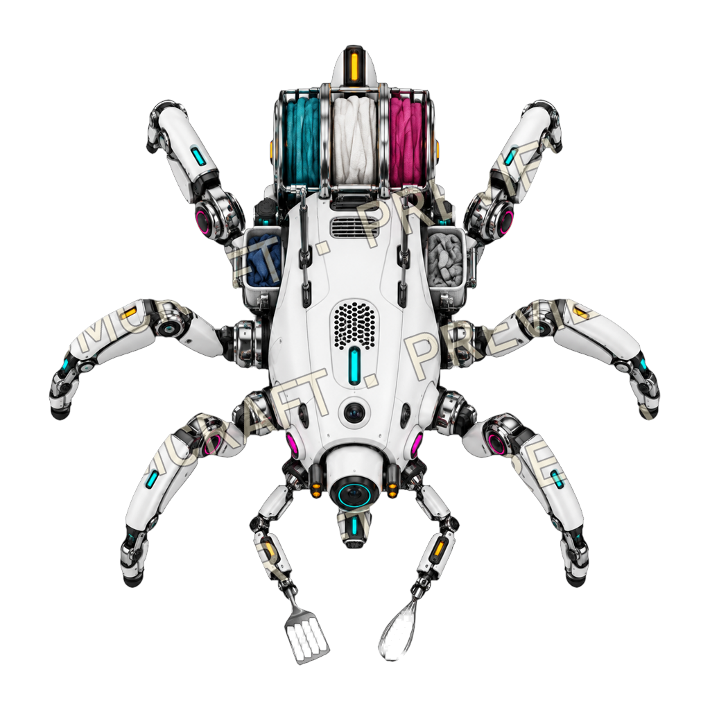 Laundry Spider top-down token preview