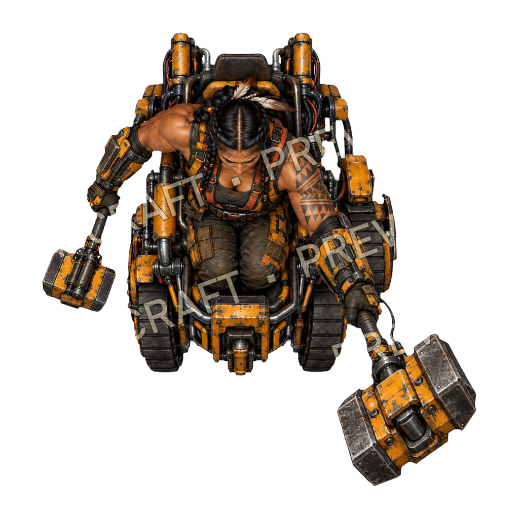 Forge Titan top-down token preview