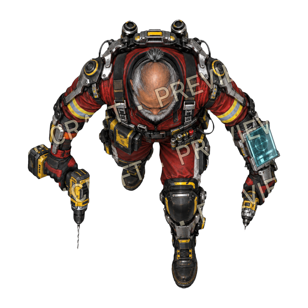 Factory Lead top-down token preview
