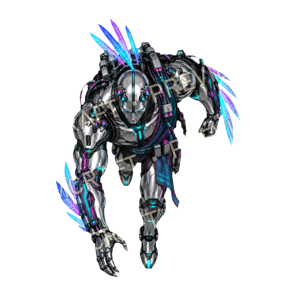 Synth Shaman top-down token preview