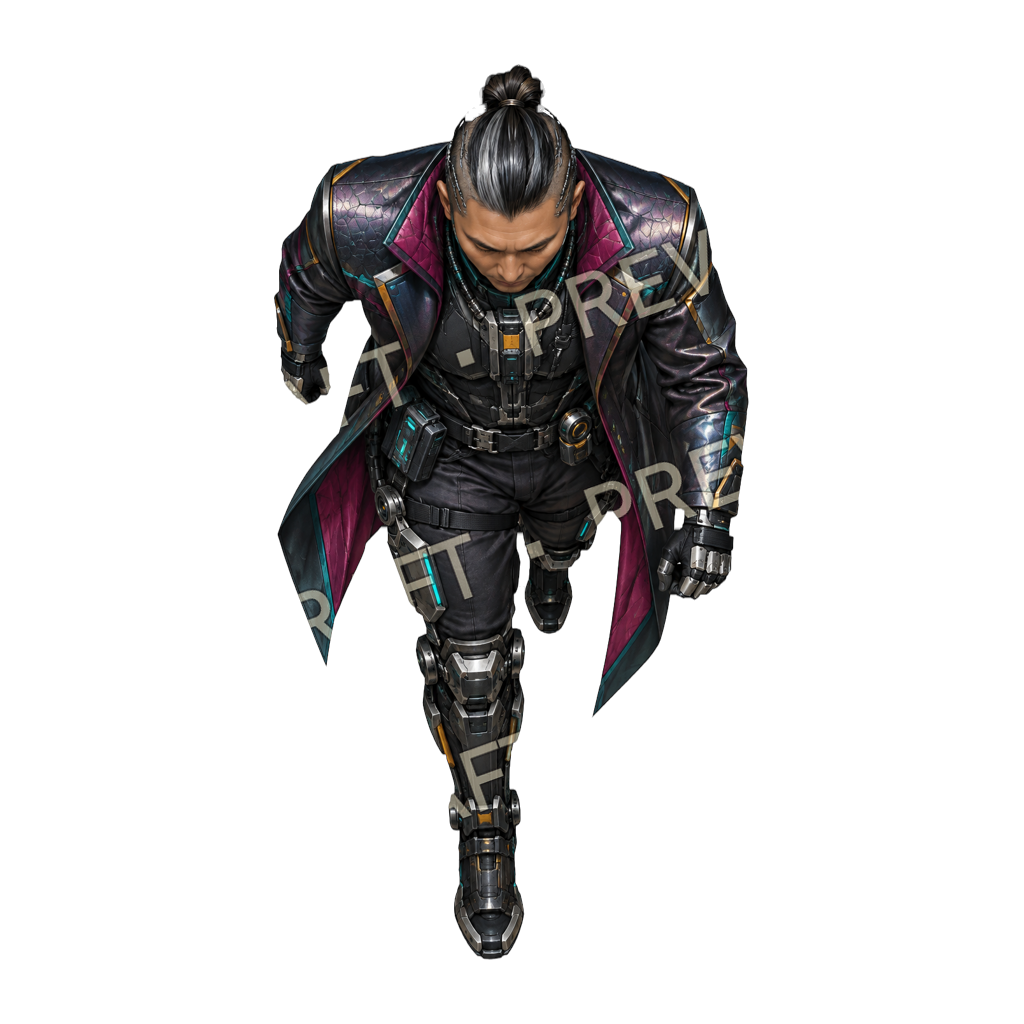 Corporate Victor Draken top-down token preview