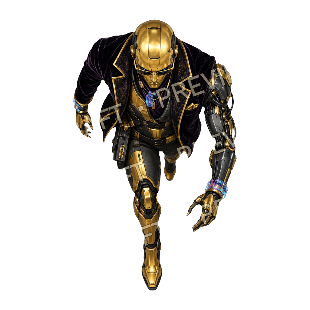 Venture Droid top-down token preview