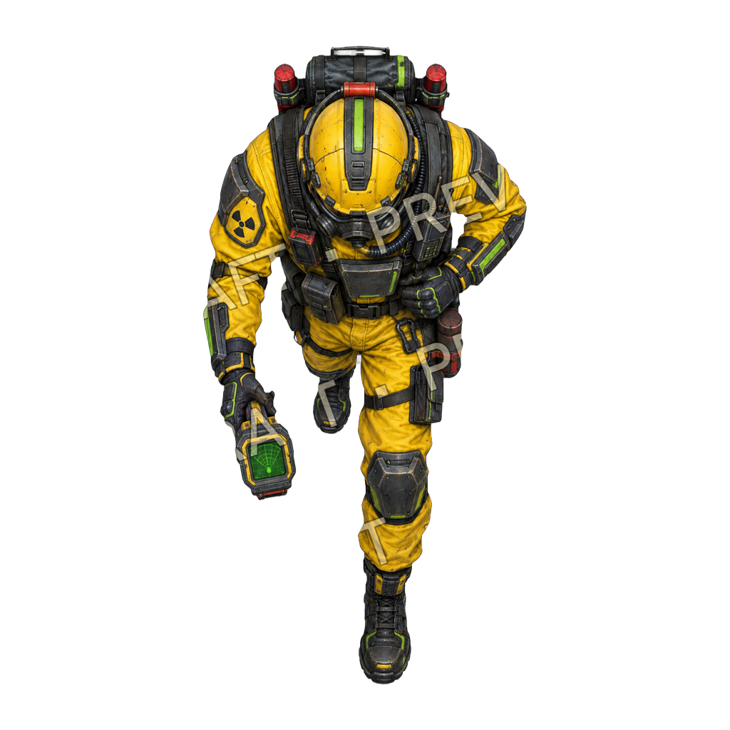 Radiation Guard top-down token preview