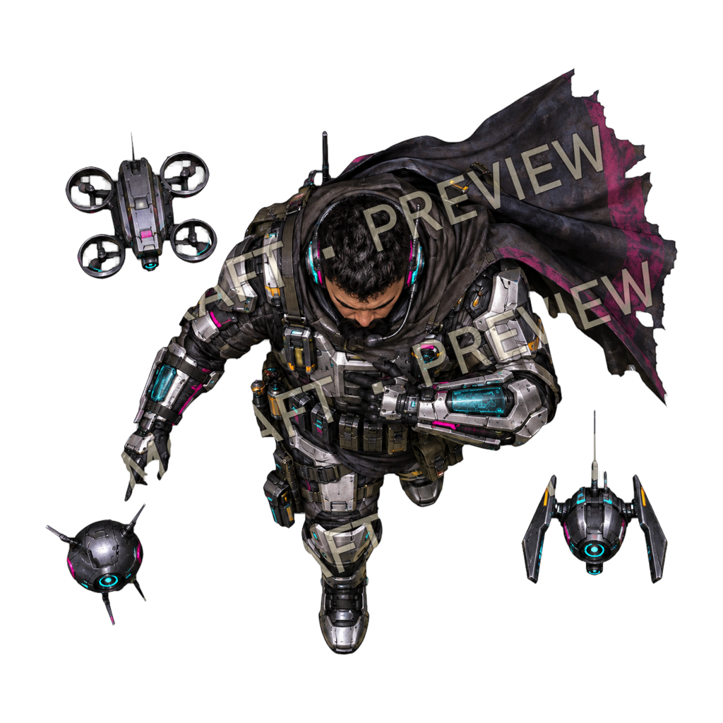 Strike Team top-down token preview