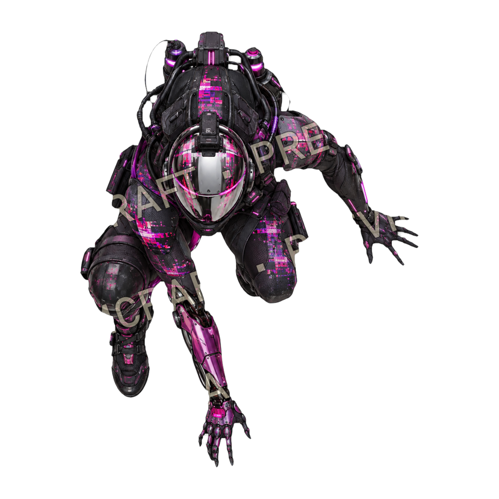 Glitch Hunter top-down token preview