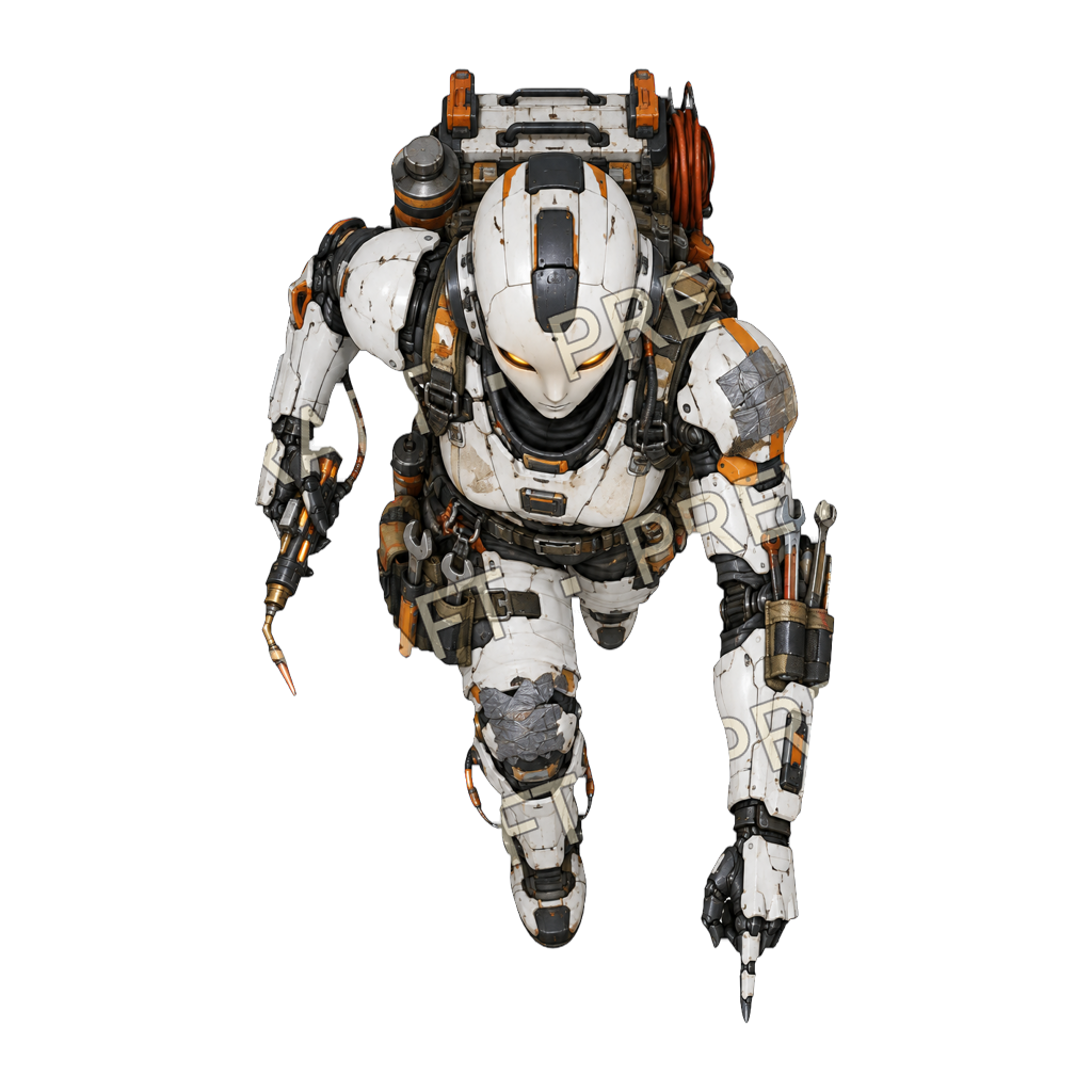 Cyberpunk Orbital Synthetic Crews product preview 2