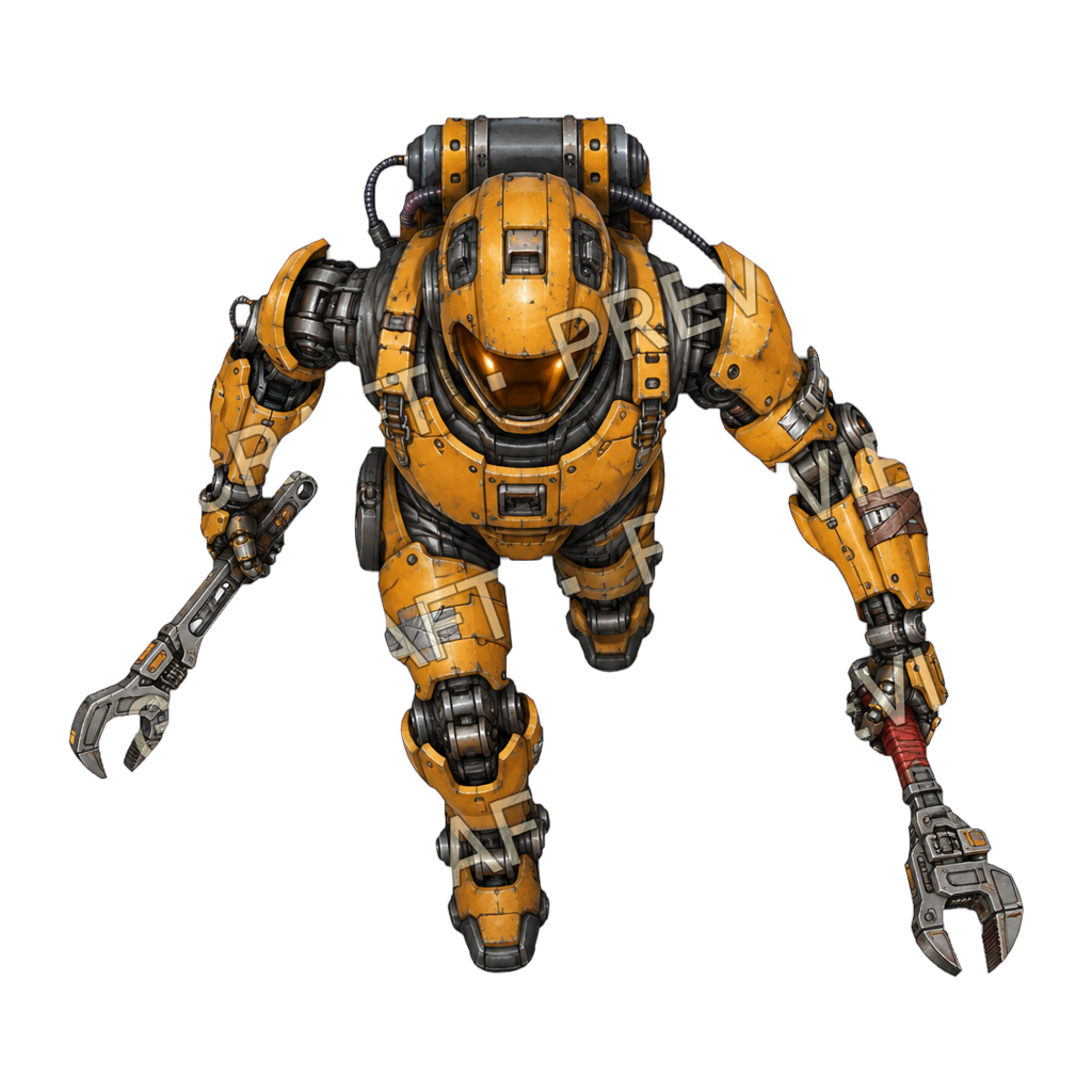Cyberpunk Orbital Synthetic Crews product preview 3