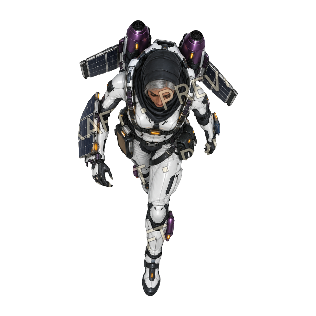 Orbit Skimmer top-down token preview