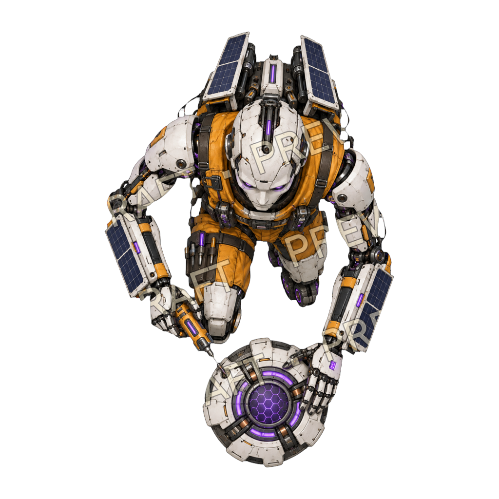 Shield Repair top-down token preview