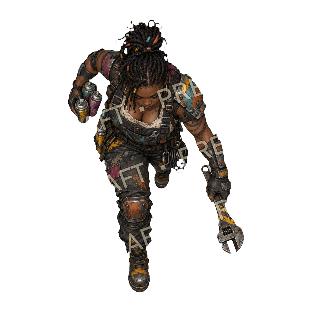 Rust Bucket top-down token preview