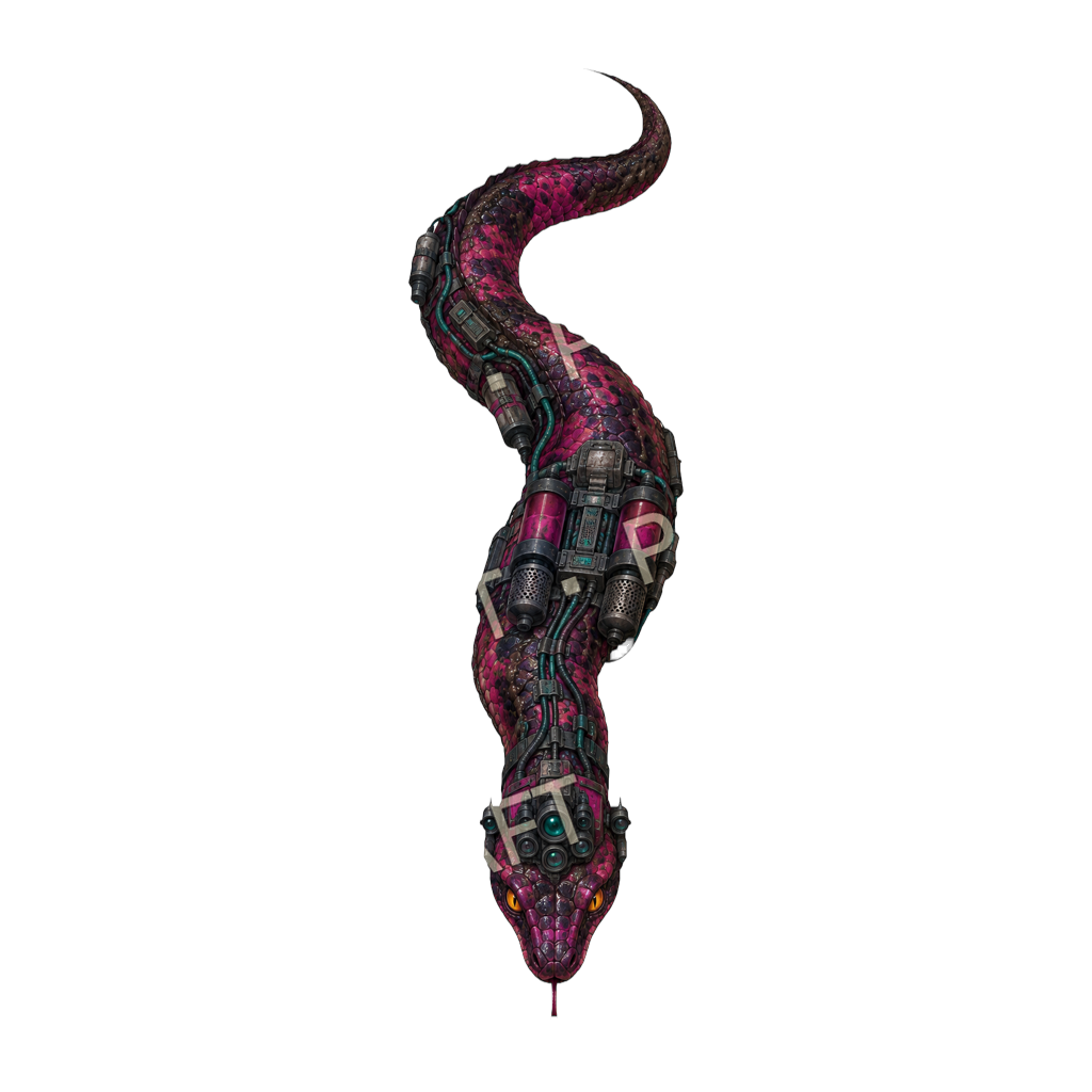 Muck Serpent top-down token preview