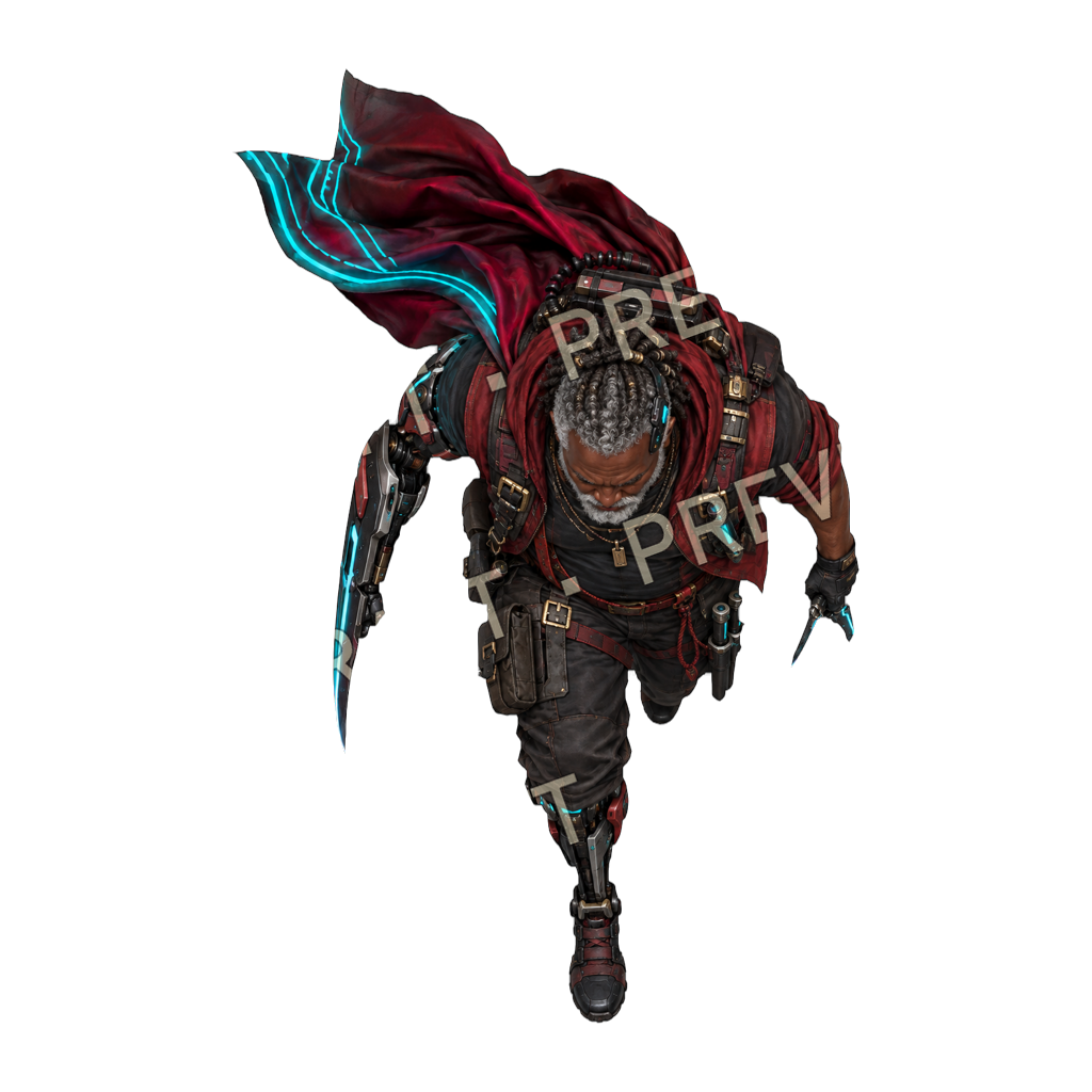 Cyberpunk Posthuman Elite Operatives product preview 3