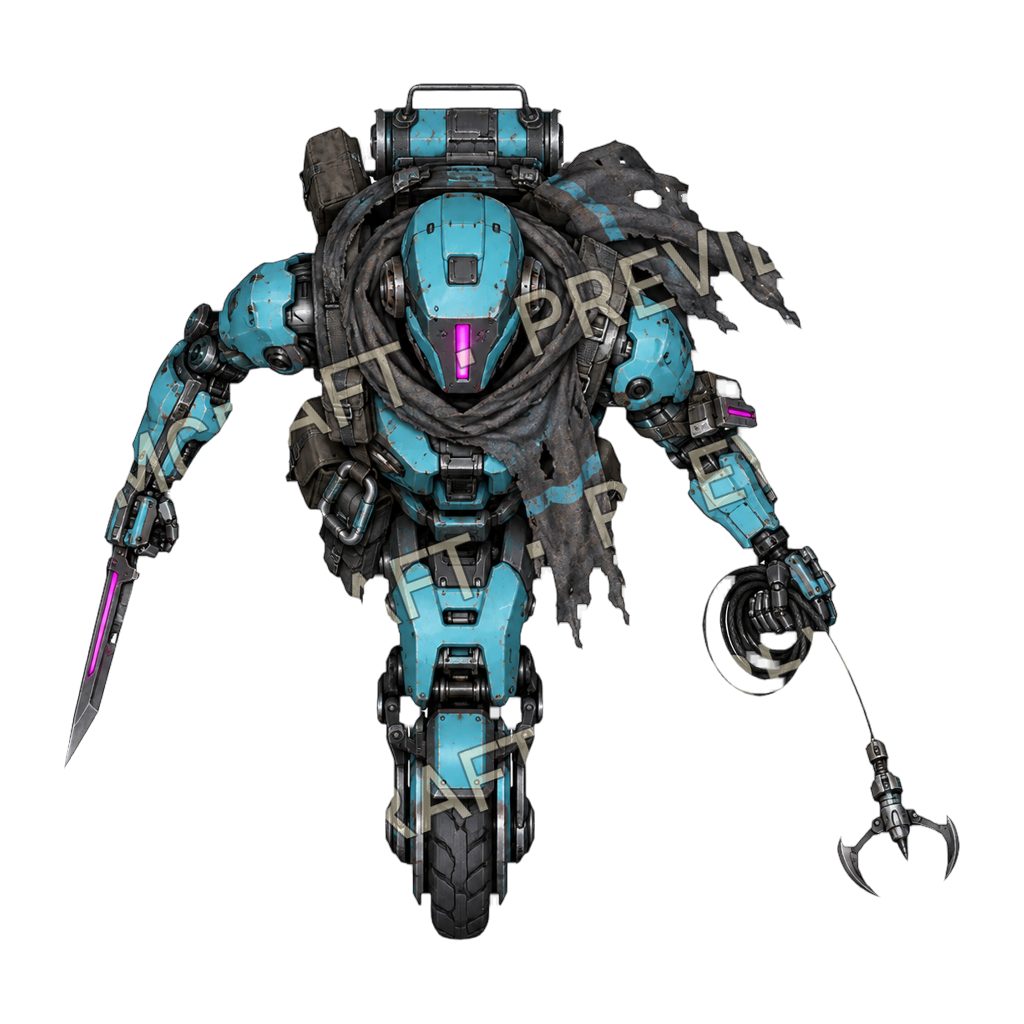 Cyberpunk Posthuman Street Heroes product preview 5
