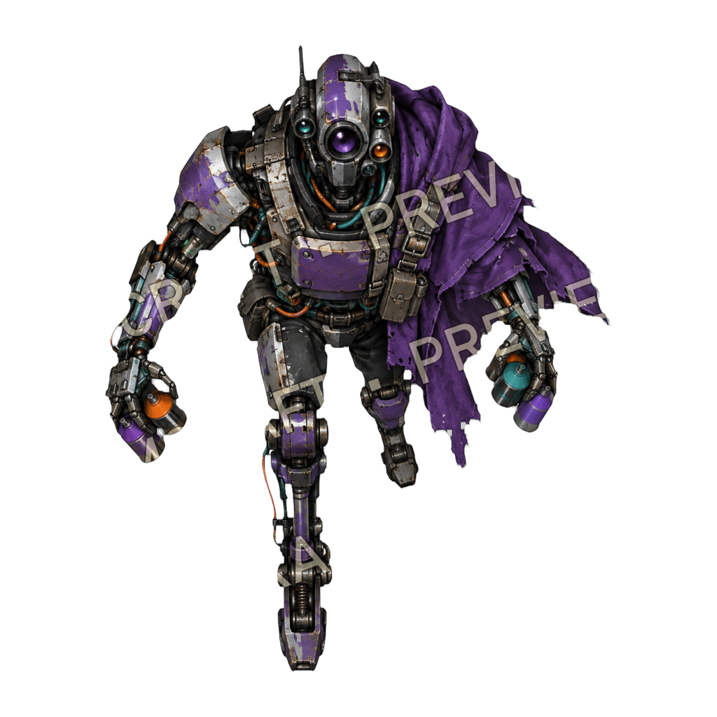 Void Leaper top-down token preview