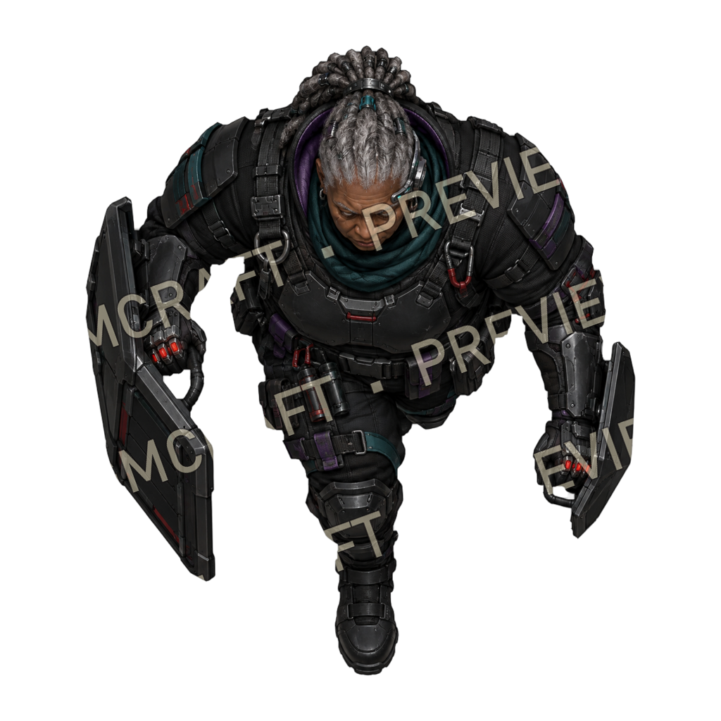 Private Victor Draken top-down token preview