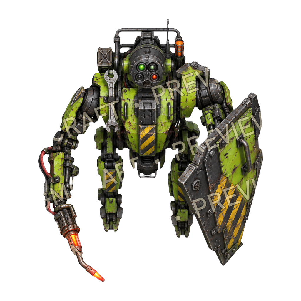 Cyberpunk Robot Labor Organizers product preview 6