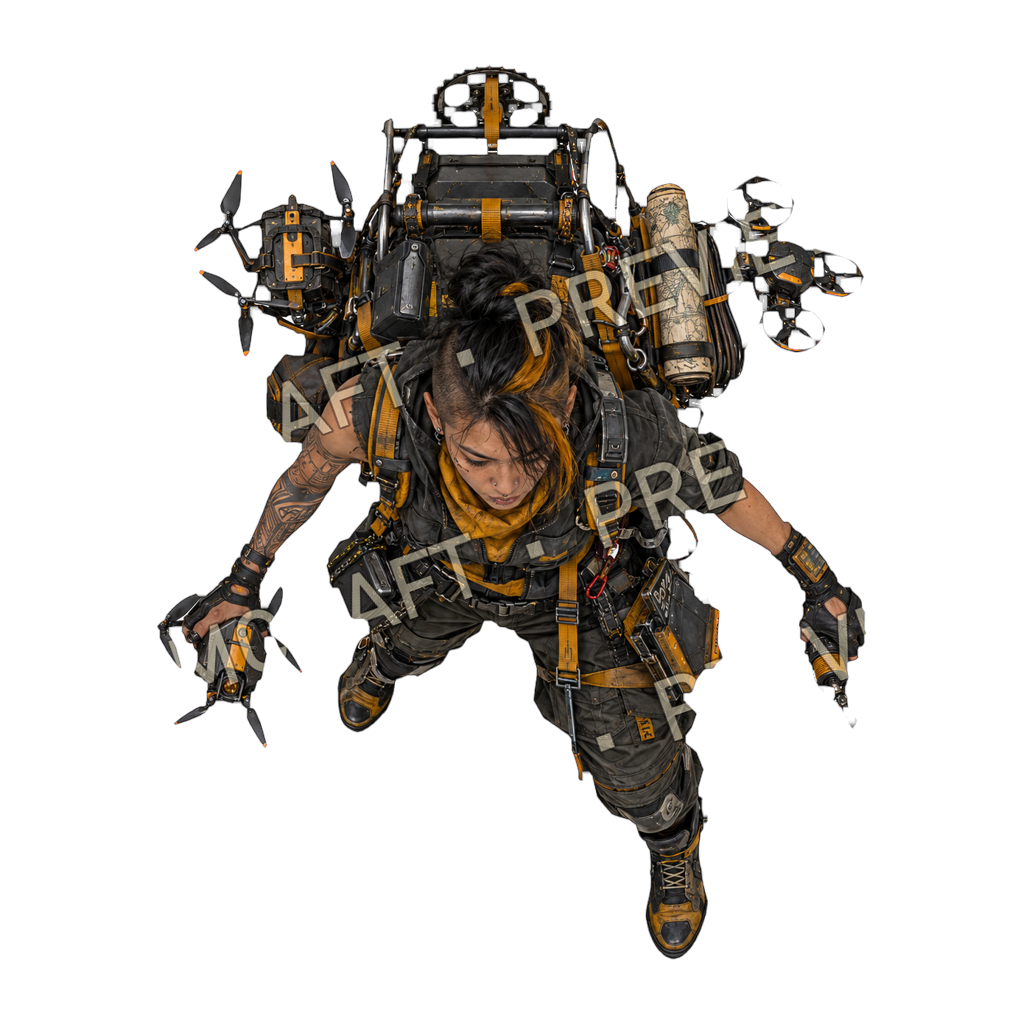The Spider top-down token preview