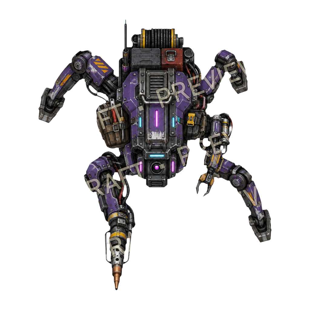 Cyberpunk Synthetic Civilian Communities product preview 5