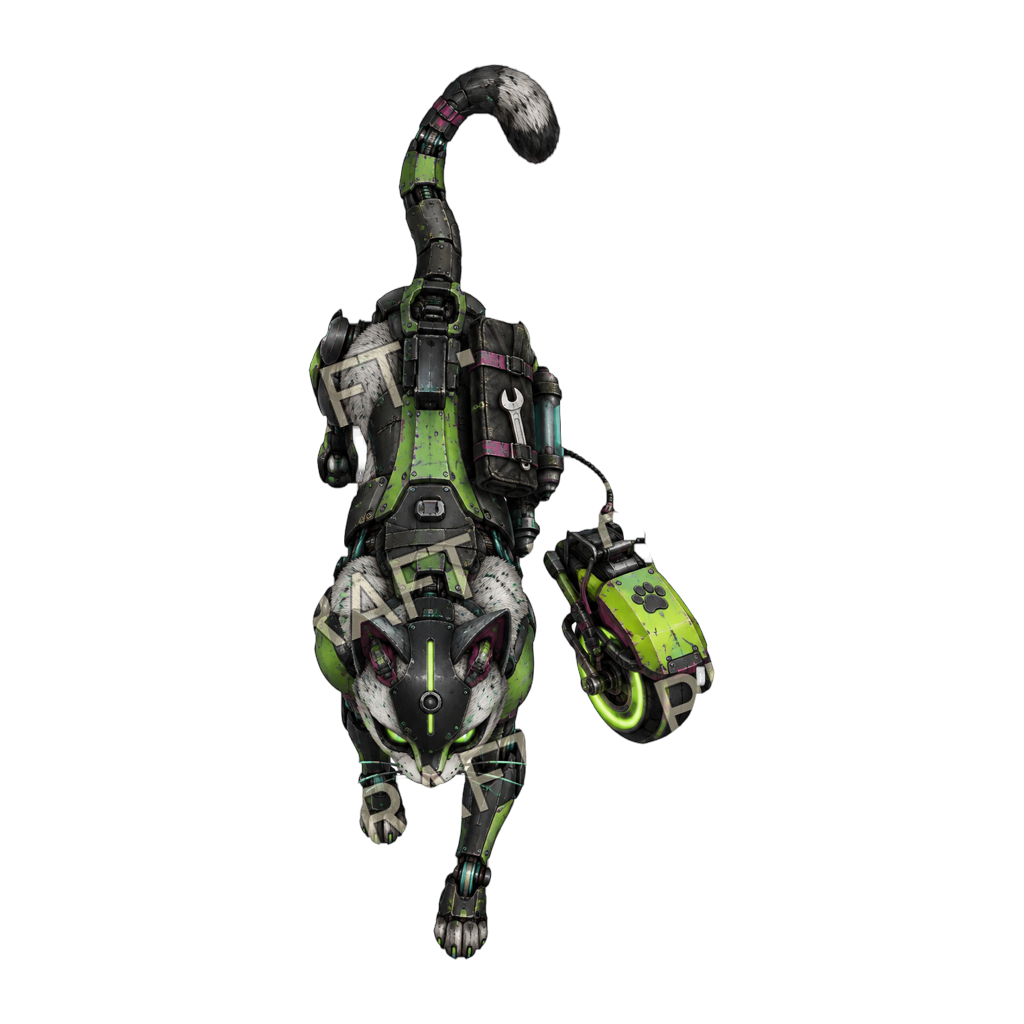 Pet Bot top-down token preview