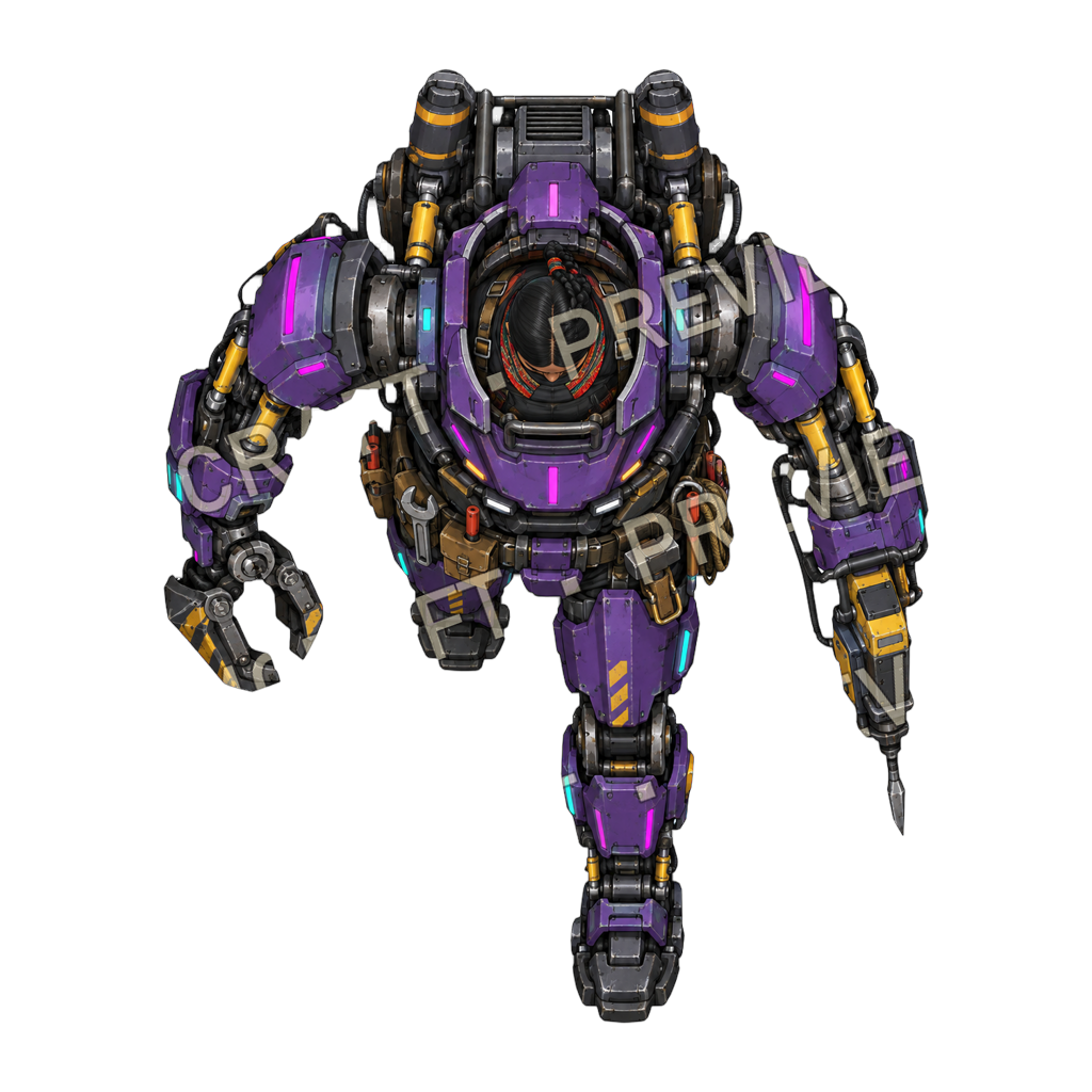 Titan Mover top-down token preview