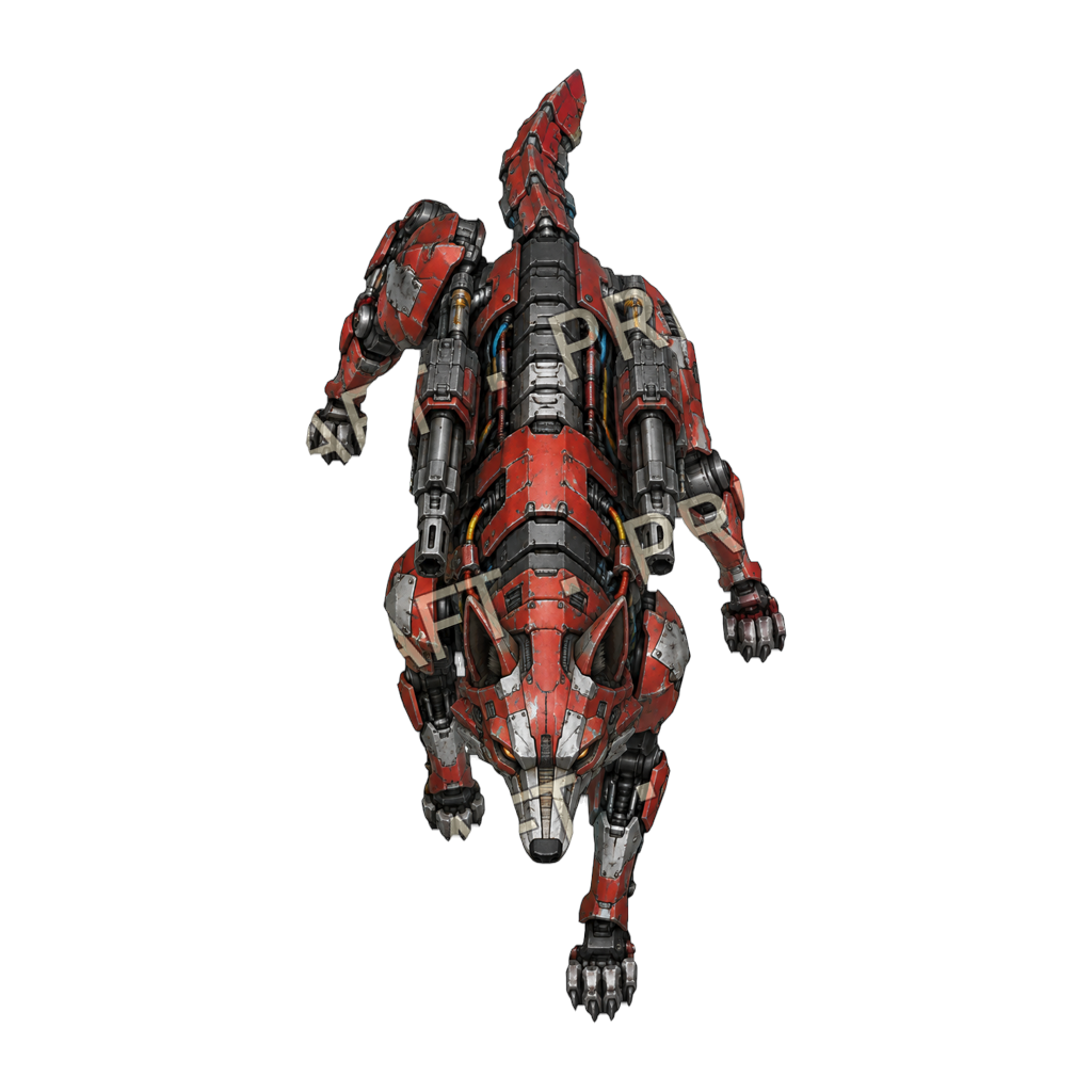 Cyberpunk Synthetic War Beasts product preview 6