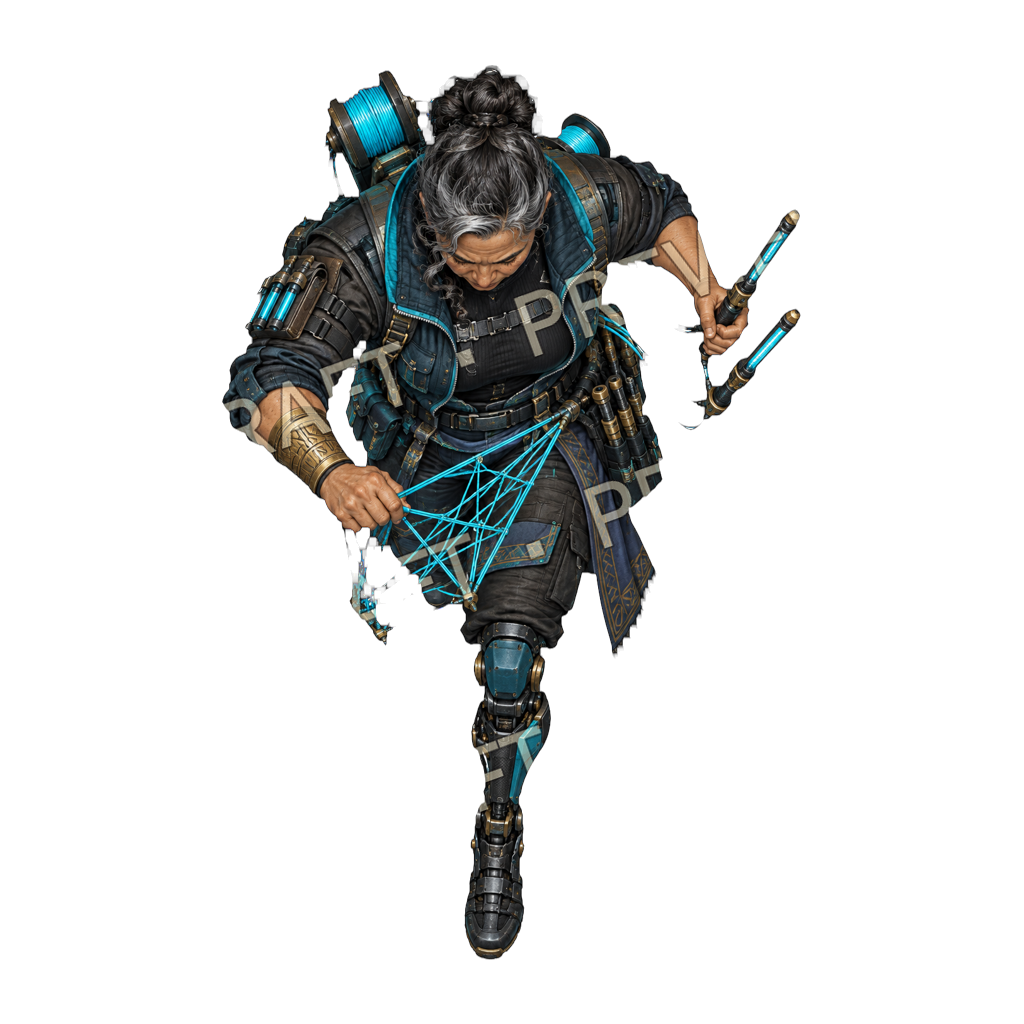 Cyberpunk Techno Spiritual Communities product preview 4
