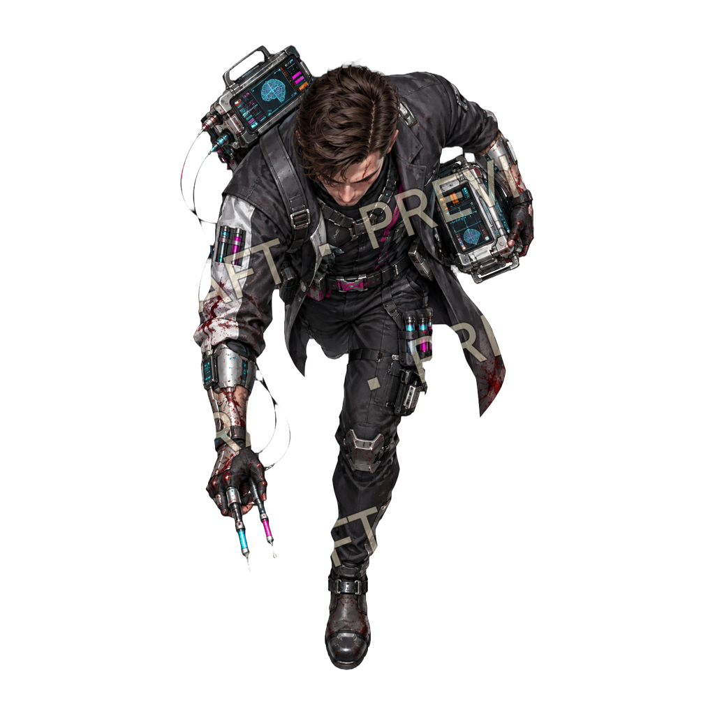 Cyberpunk Underground Medics product preview 6