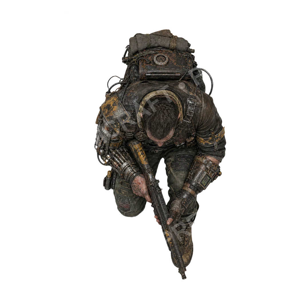 Cyborgs Augmented 09 top-down token preview