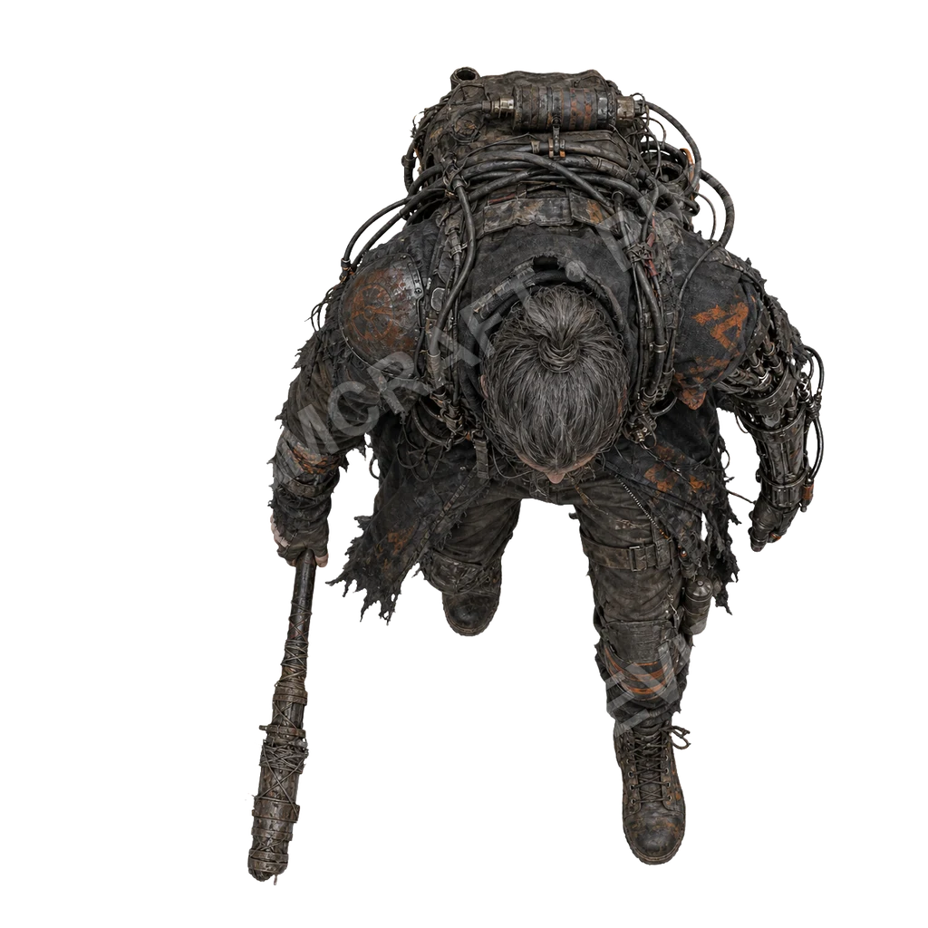 Cyborgs Augmented 27 top-down token preview