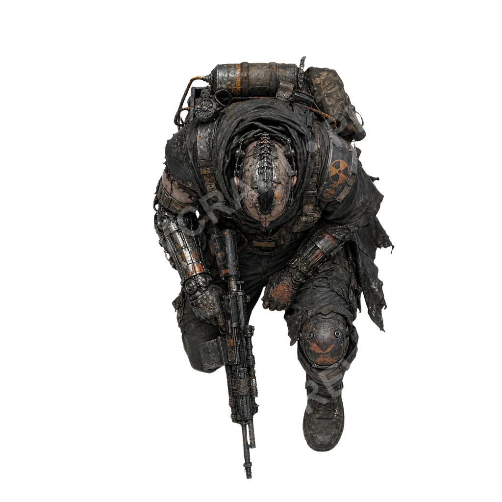 Cyborgs Augmented 29 top-down token preview