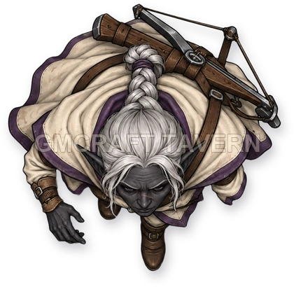 Durg Mossridge - Ranger top-down token preview