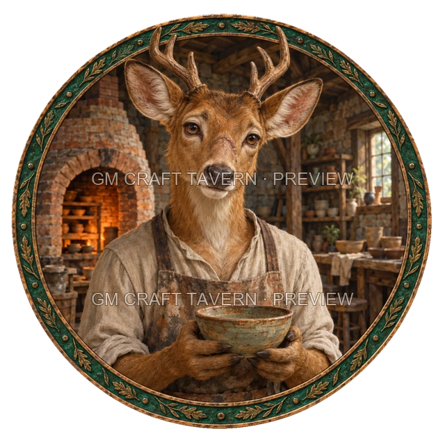 Besha Oakbend - aperçu de token d’artisan vu du dessus