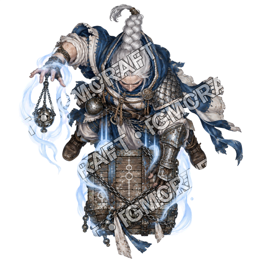 Pirate Ocean 0174 Relic Guardian Sacred Mist Topdown Token top-down token preview