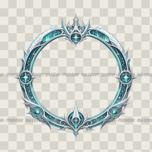 Border 50 top-down token preview
