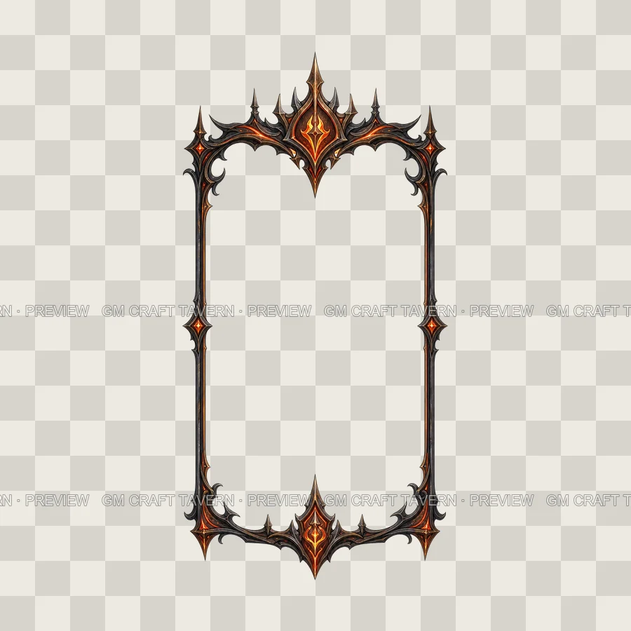 Blazing Realmmark Borders product preview 3